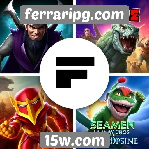 Jogos mais populares disponíveis no ferraripg.com